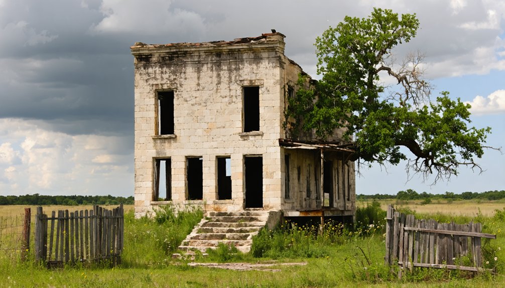 deserted texas ghost town