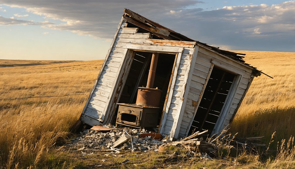desolate south dakota ghost town