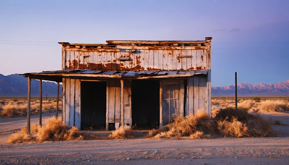 desolate texas ghost town