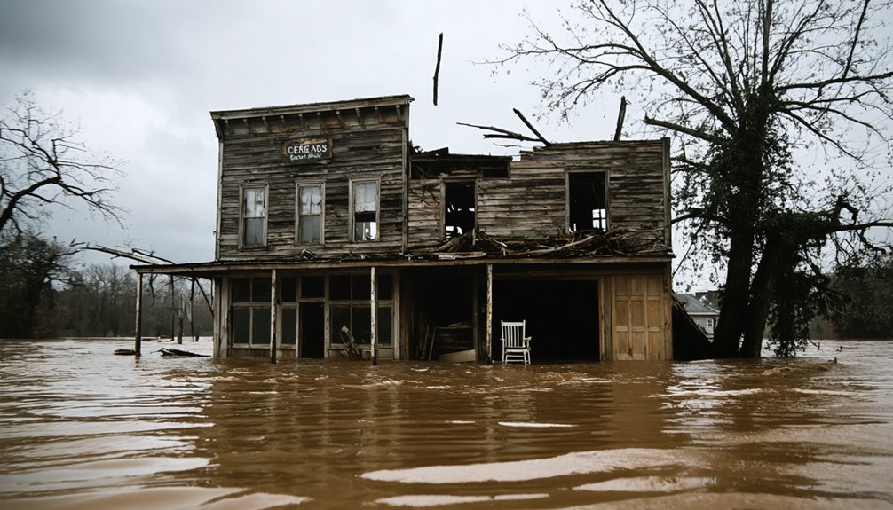 devastating storms and destruction