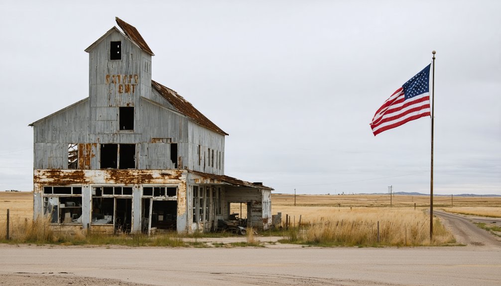economic collapse and abandonment