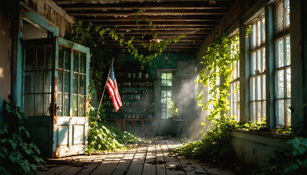 faded remnants of history