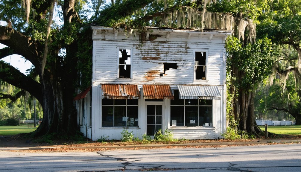from prosperity to abandonment