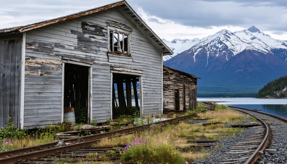 ghost town and marshlands