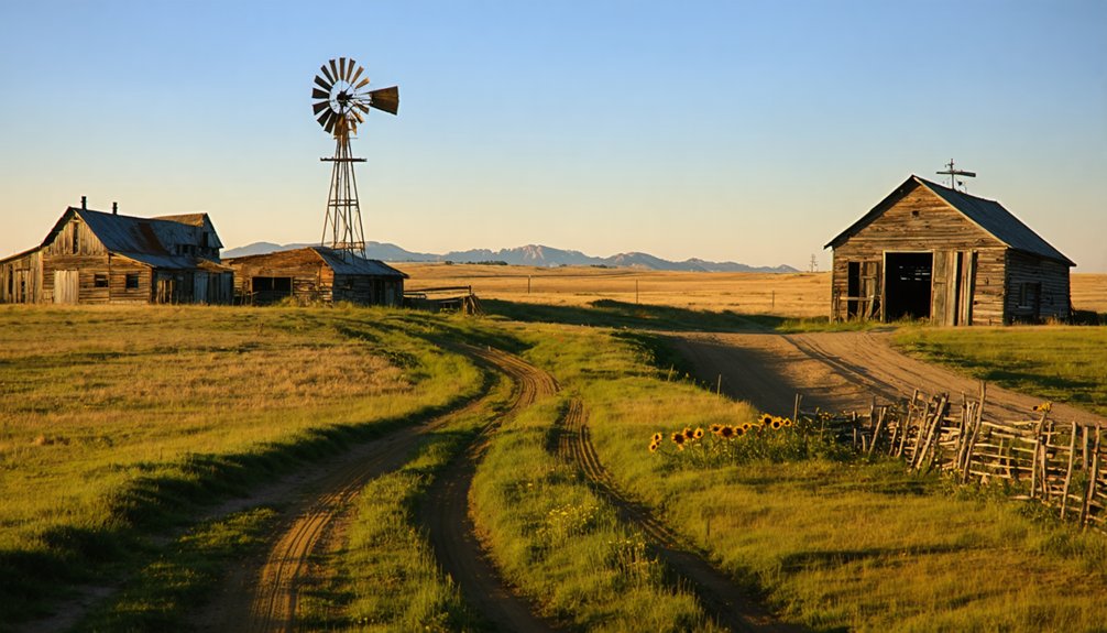 ghost town in black hills