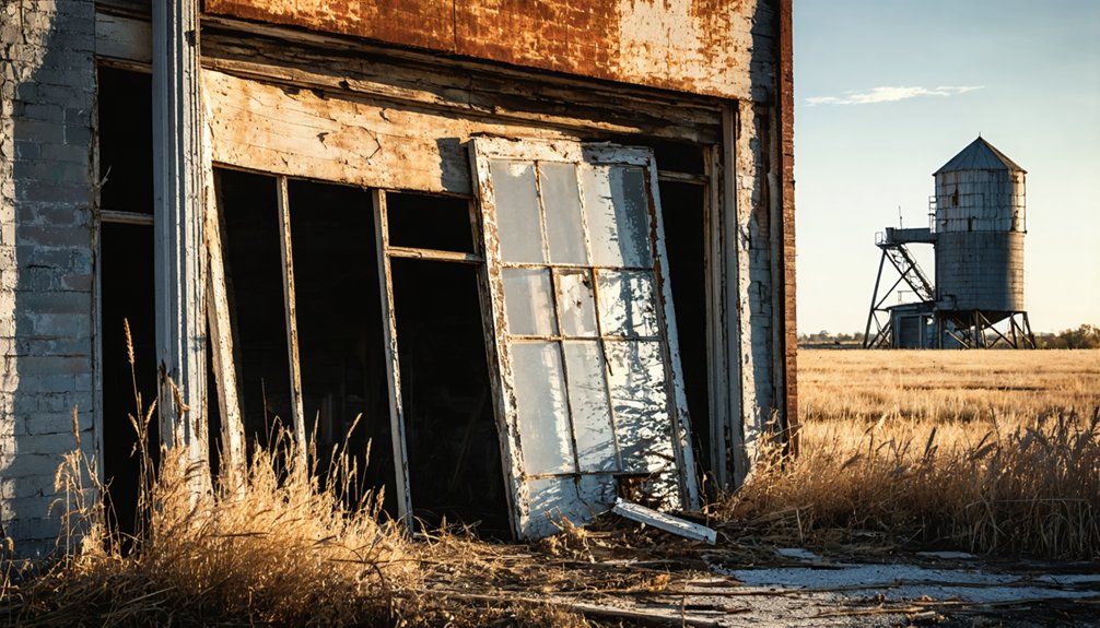 ghost town nature reclamation