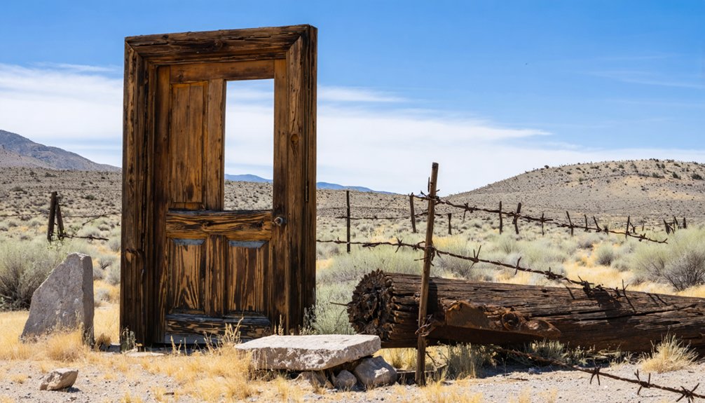 ghost town reclaimed by nature