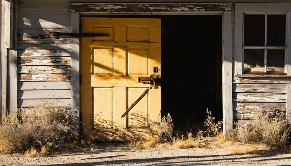 ghost town remnants remain