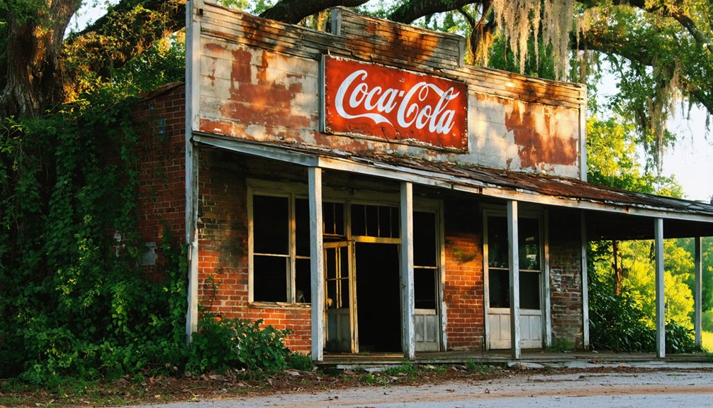 ghost town remnants remain