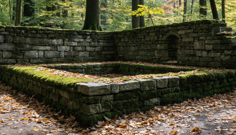 ghost town ruins preserved