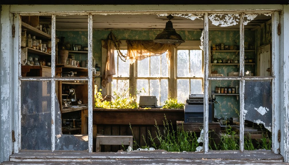 ghost town s fading community