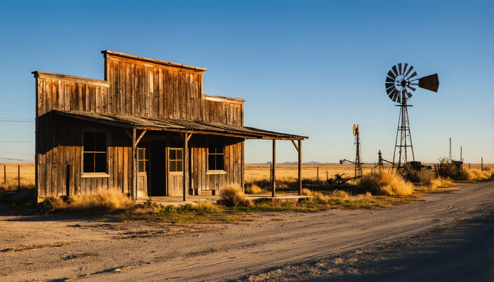 ghost town s strategic location