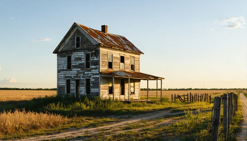 ghost town versus railroad town
