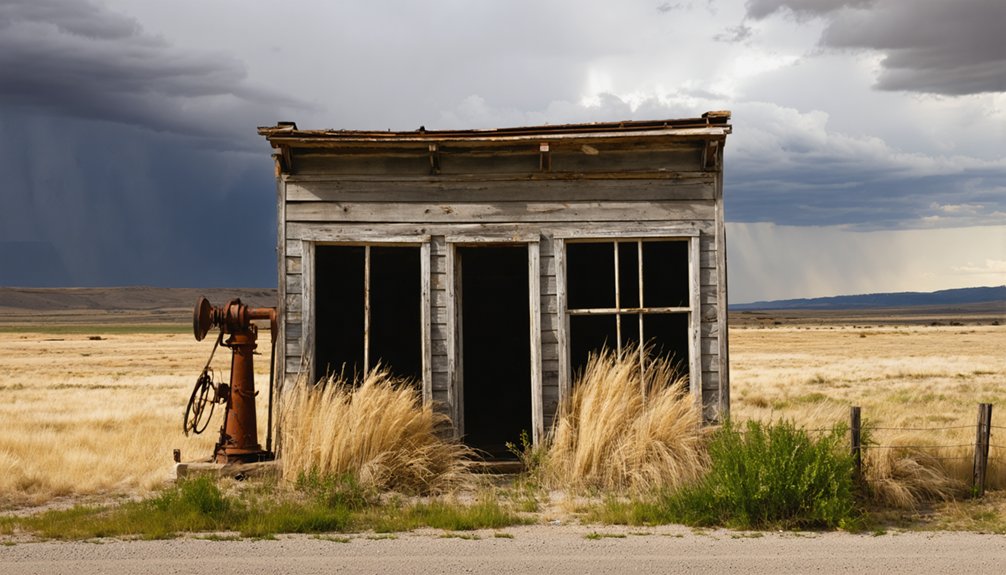 ghost towns in decay