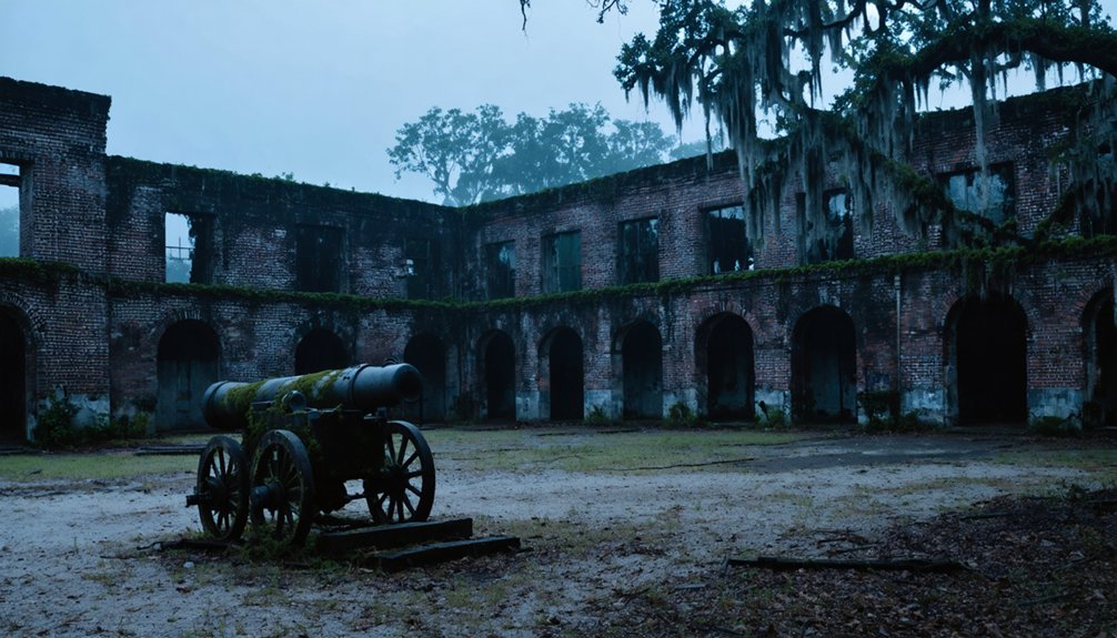 ghostly soldiers haunt barracks