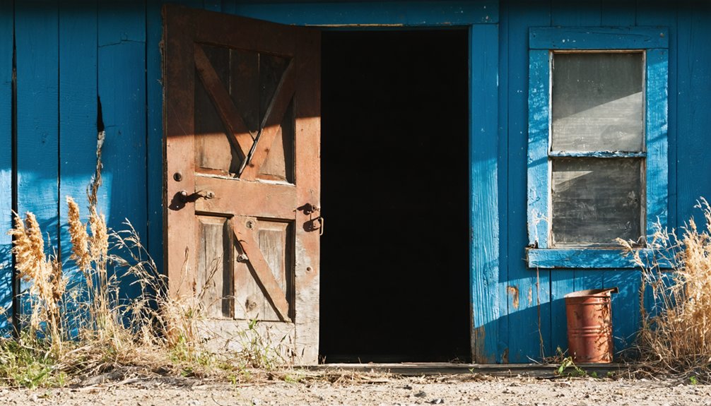 haunting ghost town remains