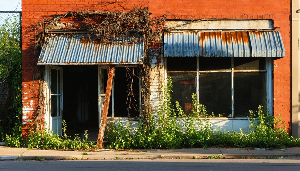 historic abandoned southern town