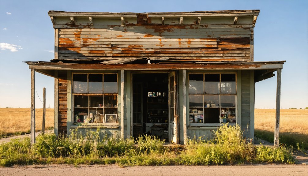 mining decline leads abandonment
