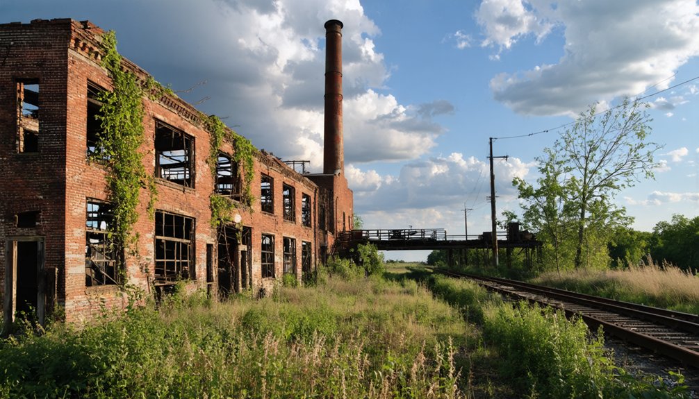 mountain mills historical remnants preserved