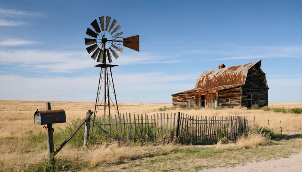 nature reclaims abandoned settlements