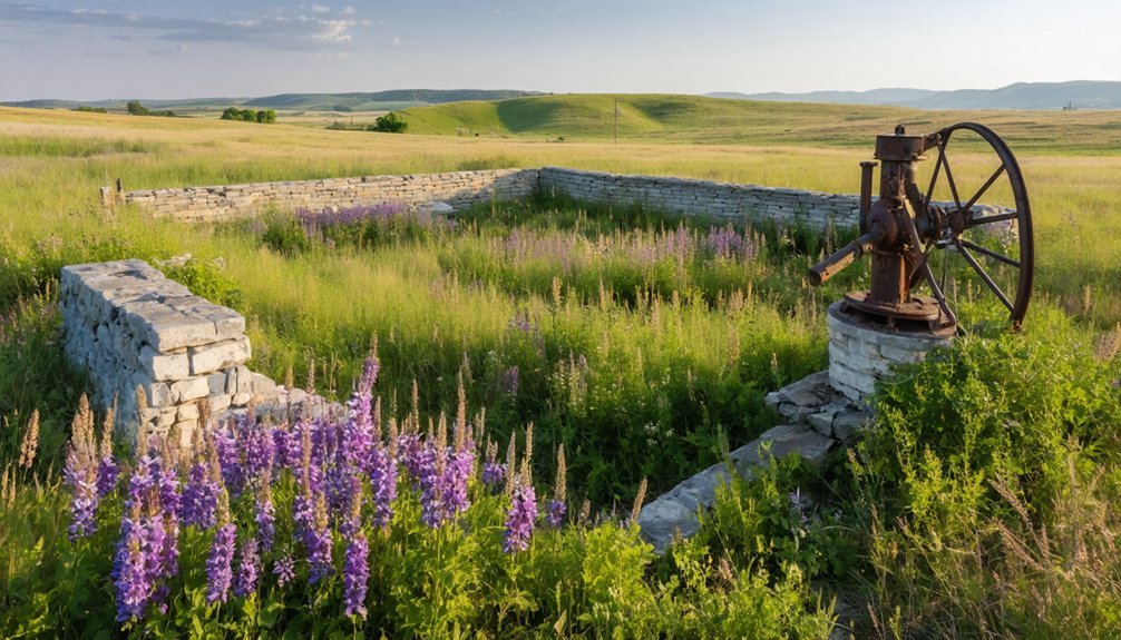 nature reclaims mining site