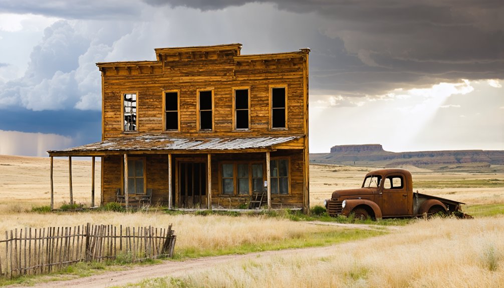 prairie ghost towns transformation