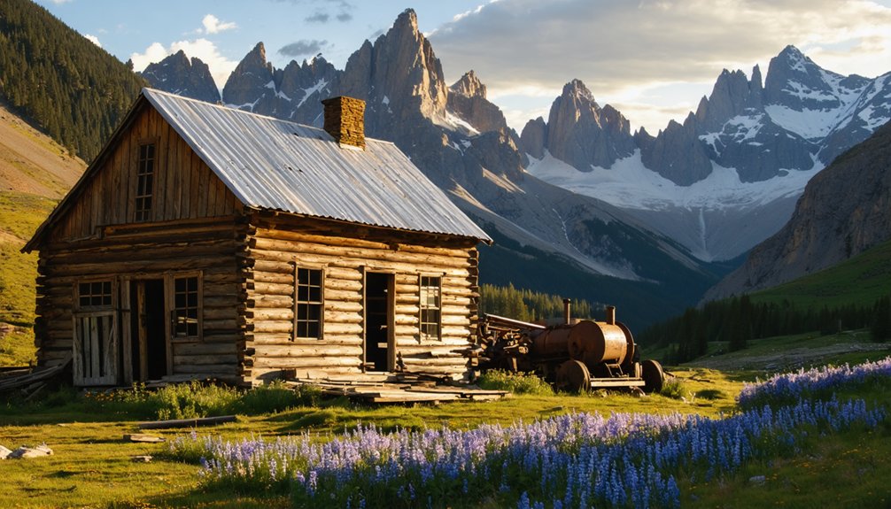 preserved mining historic structures