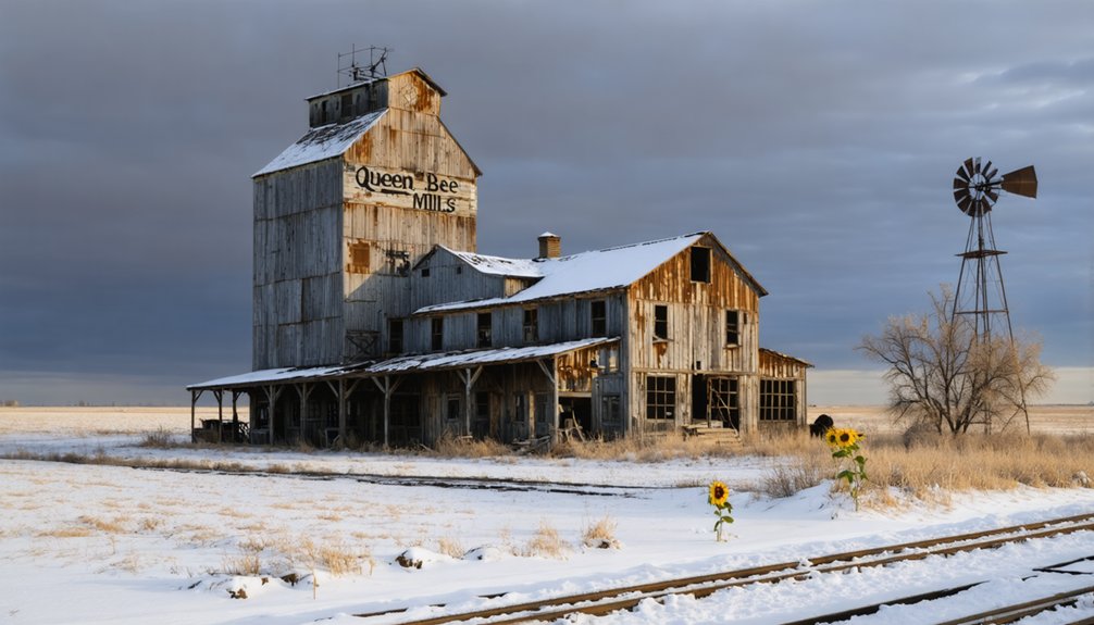 queen bee mill ruins
