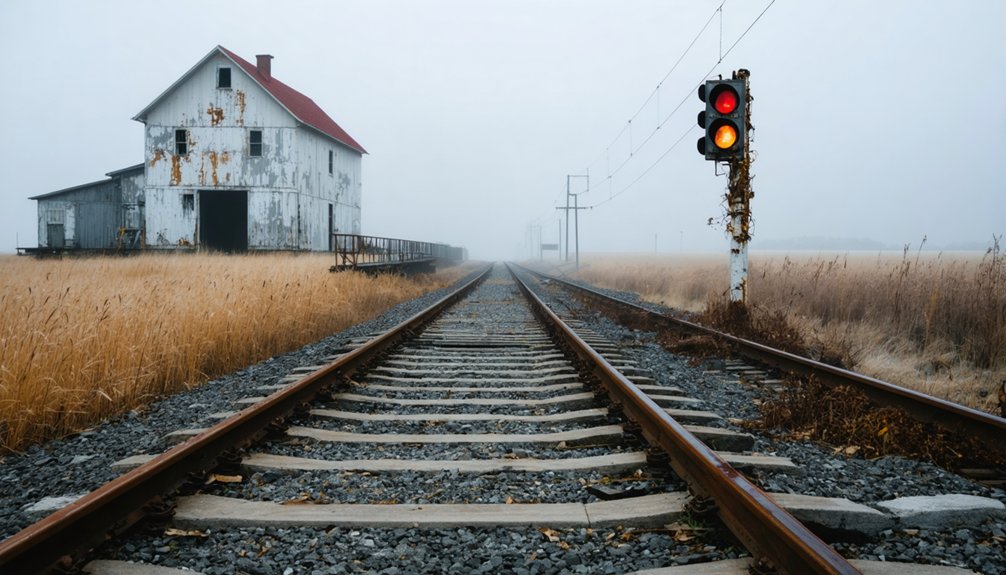 railroad decline and isolation