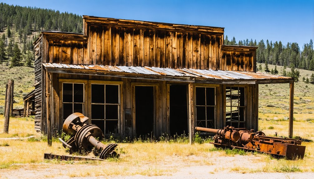remnants of caribou city s past