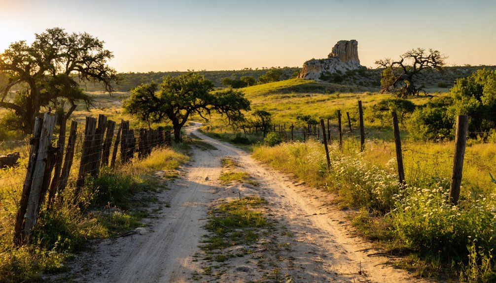 semi arid ranching landscape features