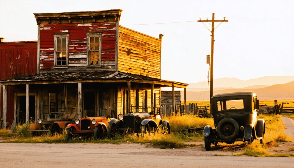 thriving frontier mining community
