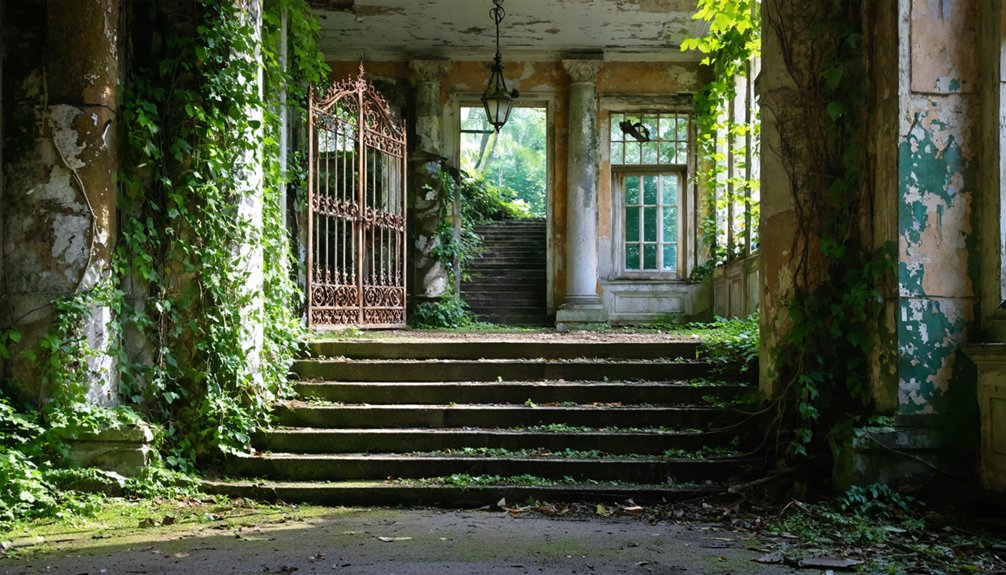 urban exploration in decay