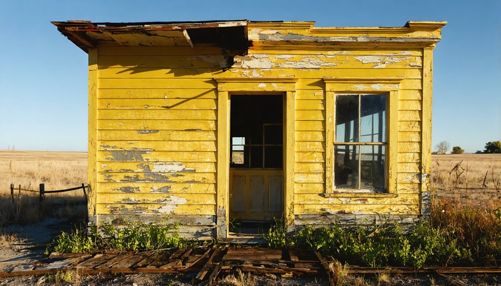 vanishing ghost town remnants