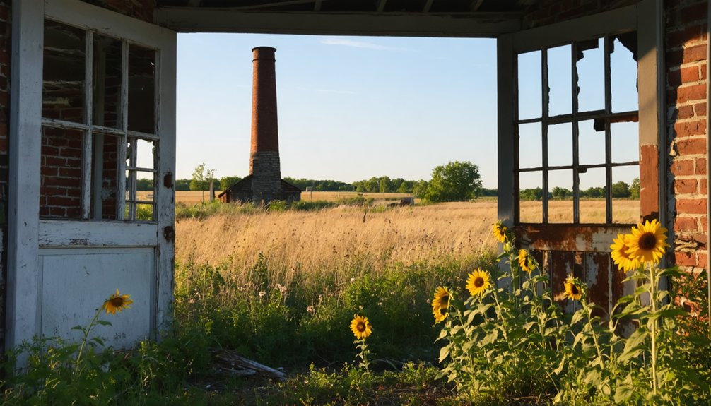 weathered ruins of history