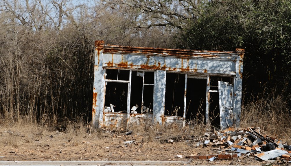 yegua ghost town remnants