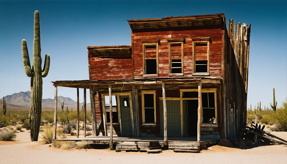 abandoned arizona mining town