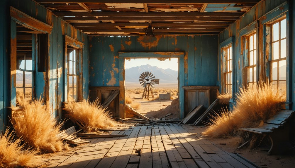 abandoned california desert town