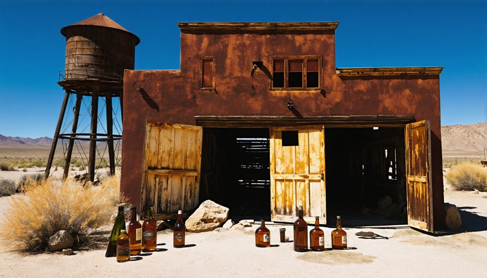 abandoned california gold town