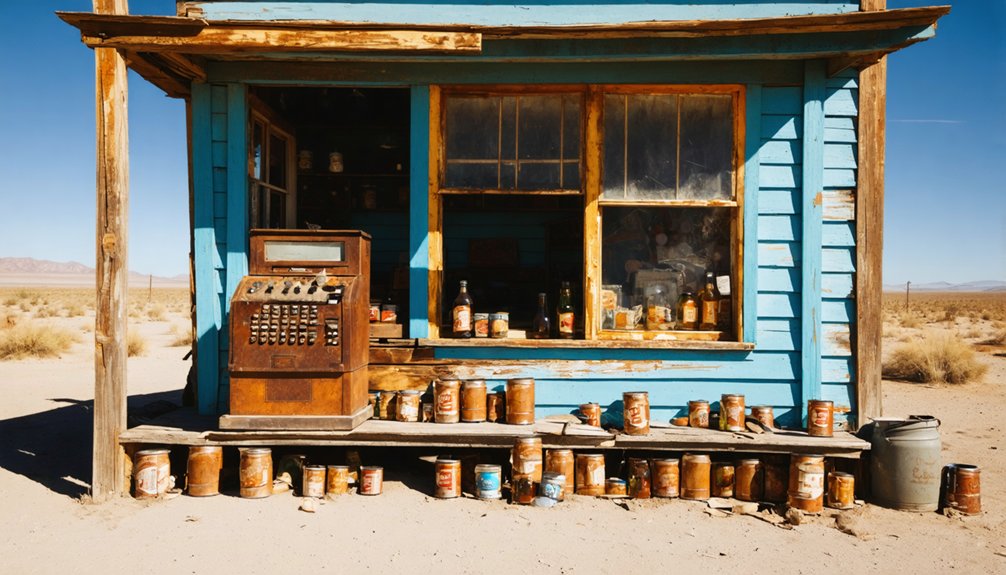 abandoned california mining settlement