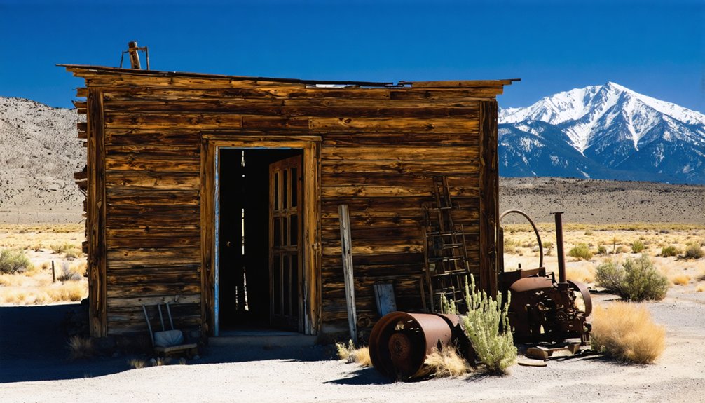 abandoned california mining settlement
