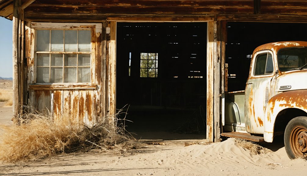 abandoned california mining settlement