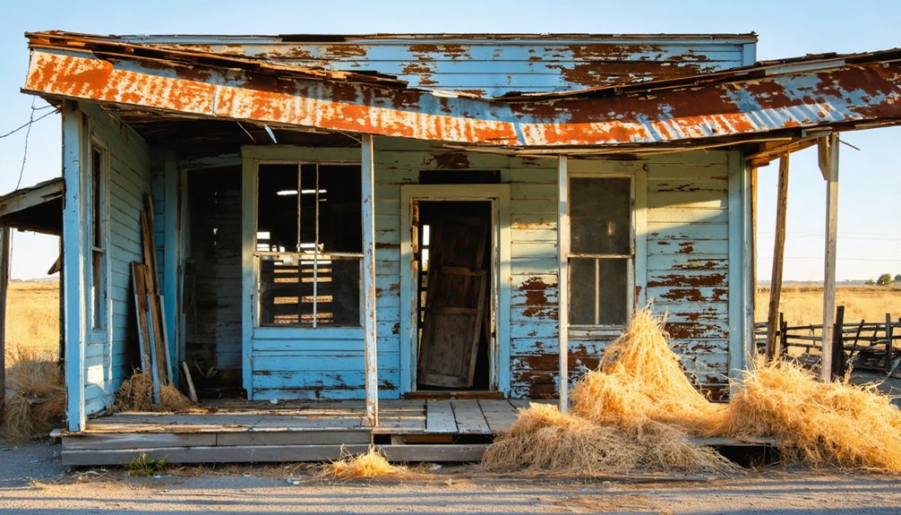 abandoned california mining town