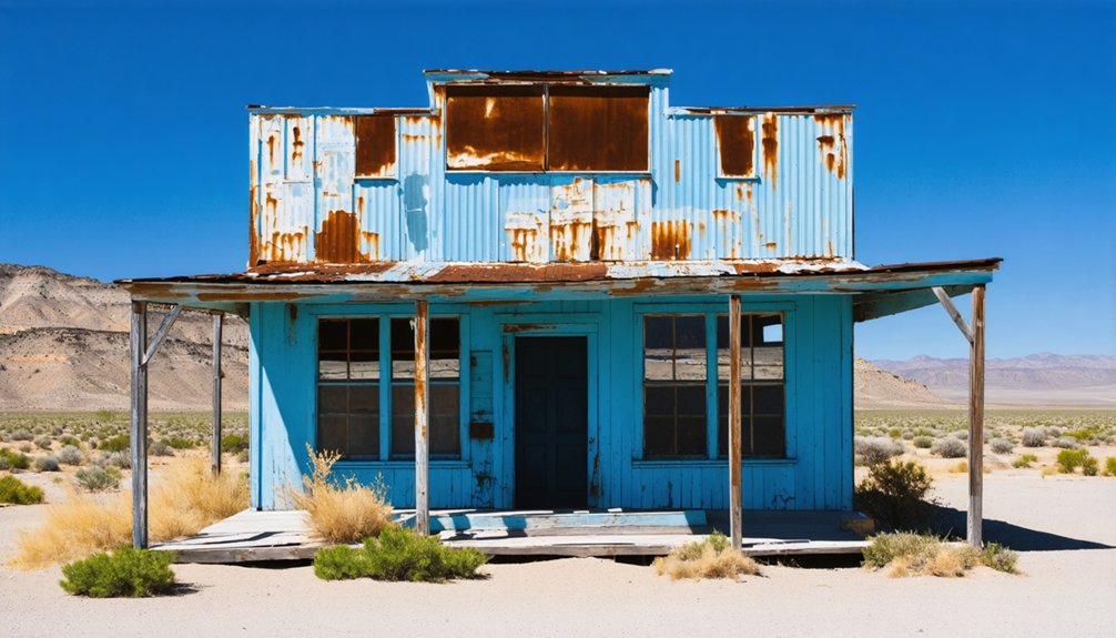 abandoned california mining town