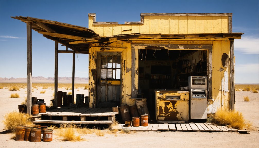 abandoned california mining town