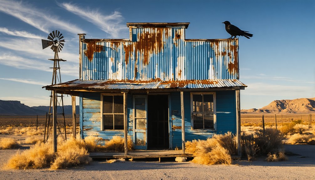 abandoned california mining town