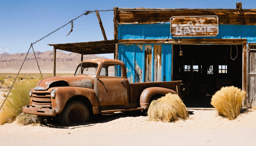 abandoned california mining town