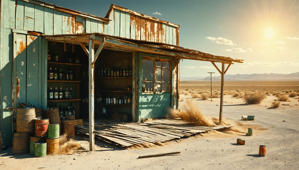 abandoned california mining town