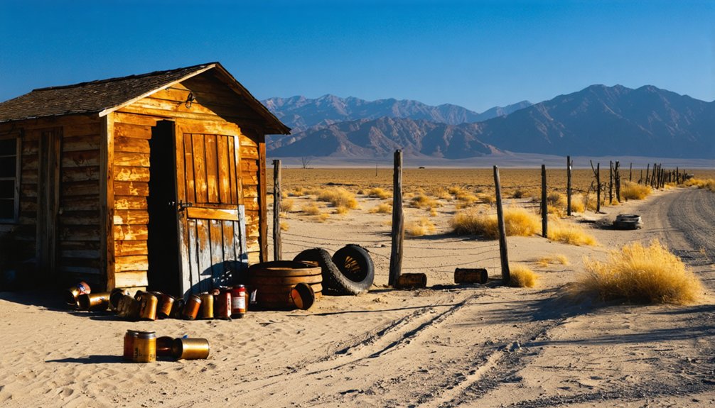 abandoned california mining town