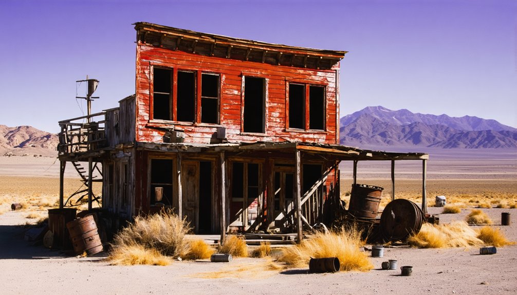 abandoned california mining town